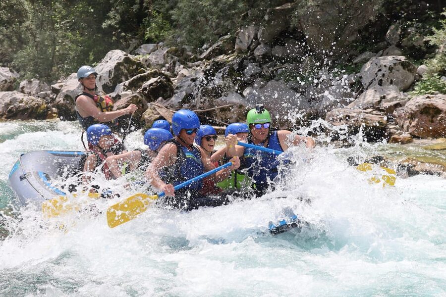 Bovec: Soča River Rafting Adventure with Photos and Drink - From the Bovec base to Boka Waterfall