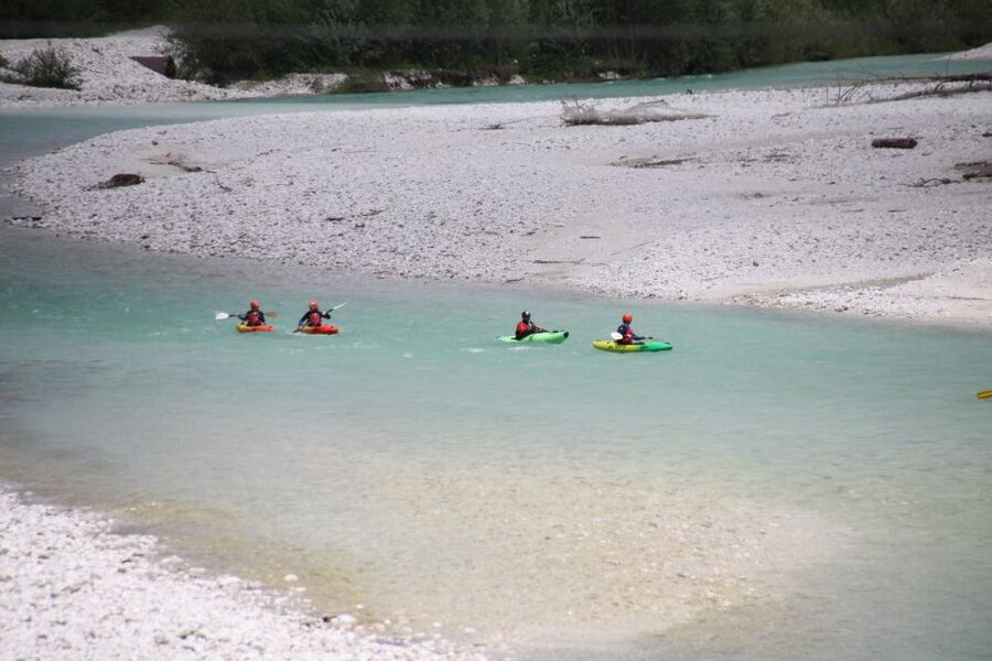 Bovec: Whitewater Kayaking on the Soča River - What the mountain views add