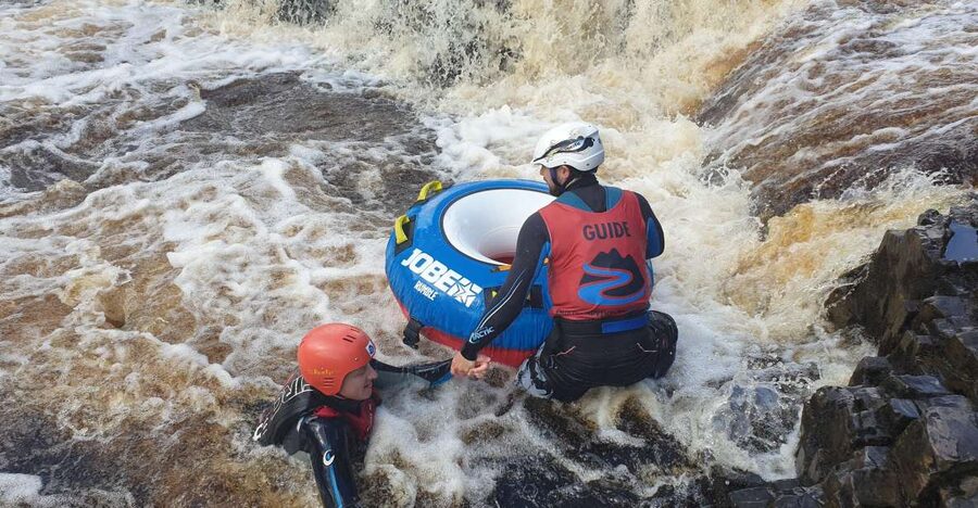 Bowlees: Guided White Water Tubing Adventure - A three-hour challenge beside the Pennine Way