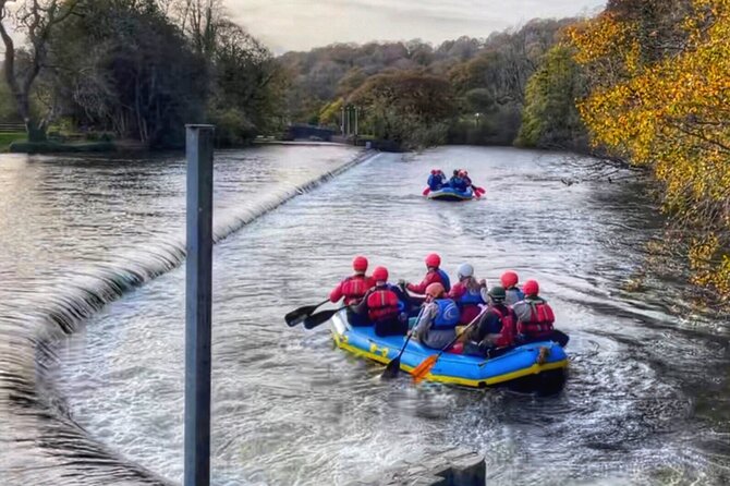 Brilliant White Water Rafting in the Lake District UK - Getting suited up for the river