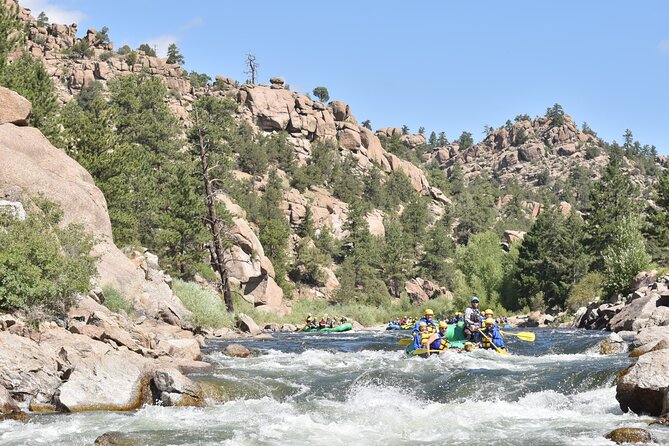 Browns Canyon National Monument Whitewater Rafting - Browns Canyon National Monument from water level