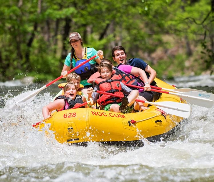 Bryson City: Nantahala River Guided Whitewater Rafting Trip - Learning the raft commands before the first rapid