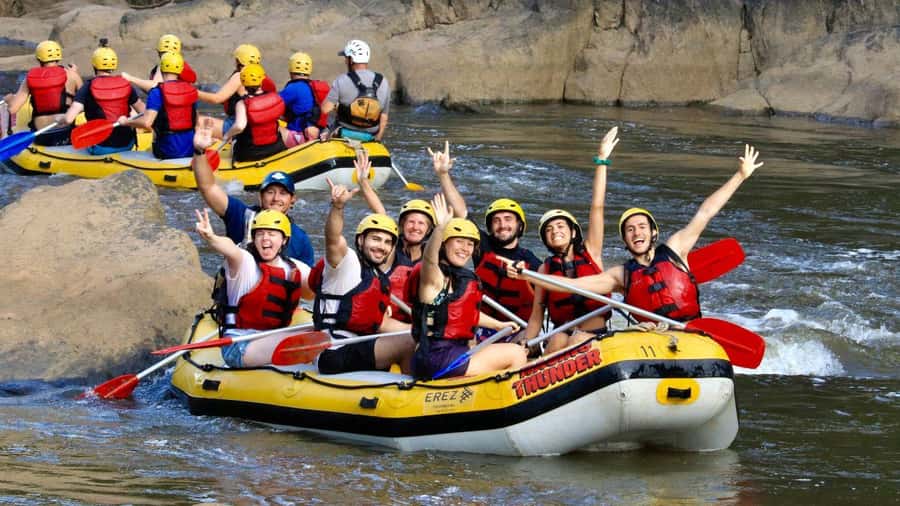 Cairns: Raging Thunder Barron Gorge River Rafting Trip - From Lake Placid to the river