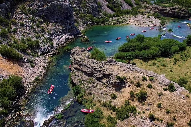 Canoe safari / rafting on river Zrmanja - Why Zrmanja Canyon is the real attraction