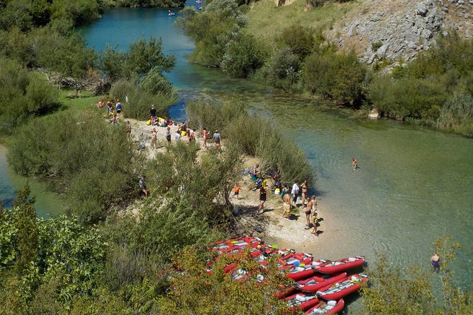 Canoe safari / rafting on river Zrmanja - Four hours on the river