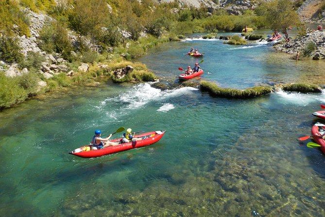 Canoe safari / rafting on river Zrmanja - Equipment and refreshments: useful value, not just extras