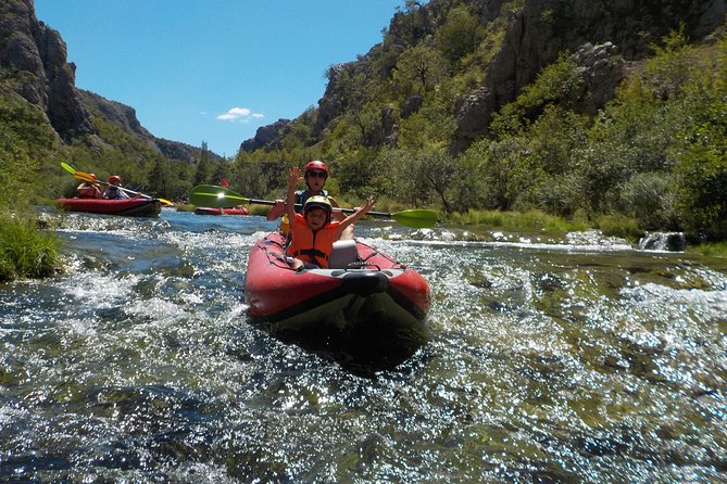 Canoe safari / rafting on river Zrmanja - The route is scenic, but do not expect a cruise