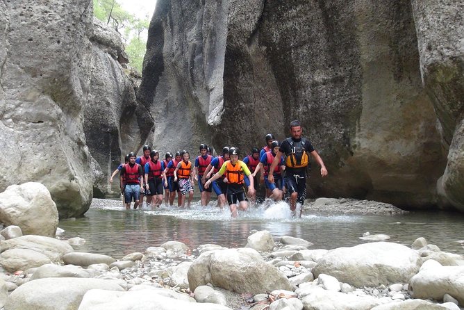 Canyoning and Rafting Tours from Kemer - Preparing for the river and rapids