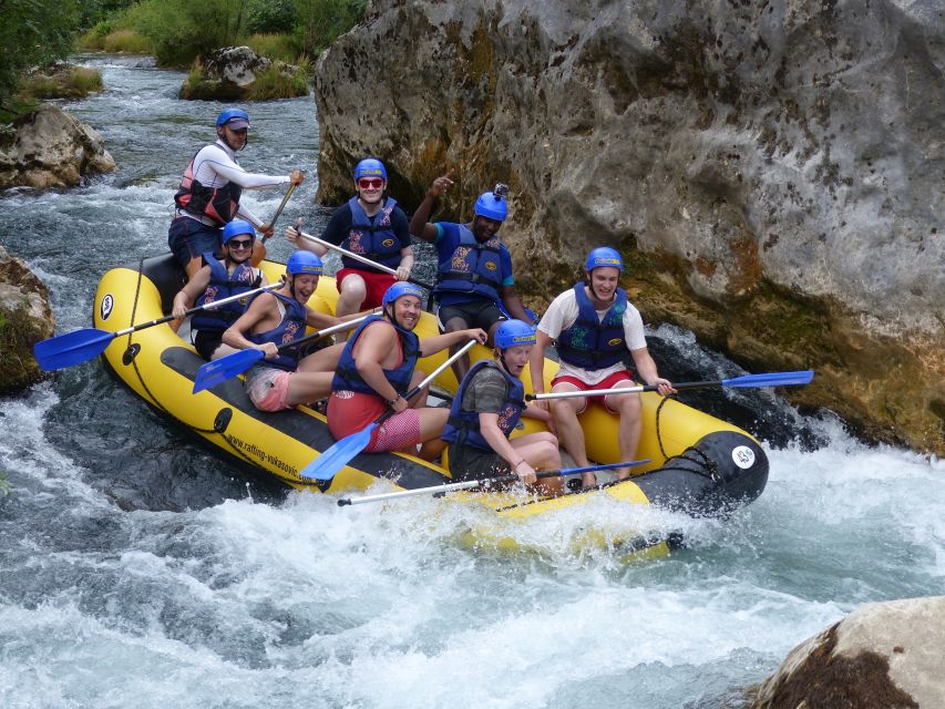 Cetina River: Rafting and Cliff Jumping Tour - Swimming in clear, cold water