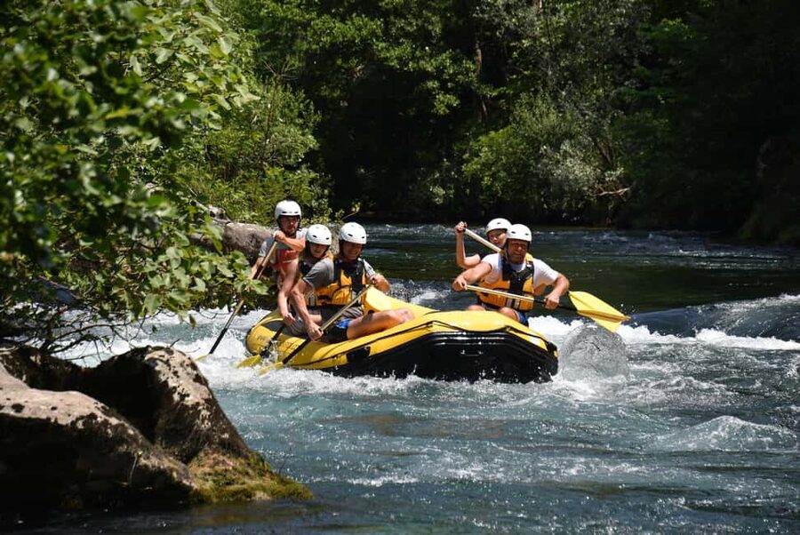 Cetina River Rafting Tour with Transfer from Split - From Split to the Cetina River