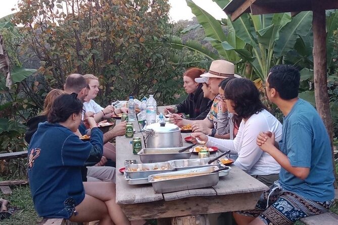 Chiang Mai 2 Day 1 Night Jungle Trekking and Bamboo Rafting - Dinner and a quiet night above the fields
