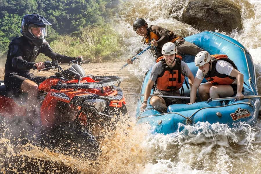 Chiang Mai 3-Hour ATV & White-Water Rafting Adventure - Two outdoor adventures in one Chiang Mai day
