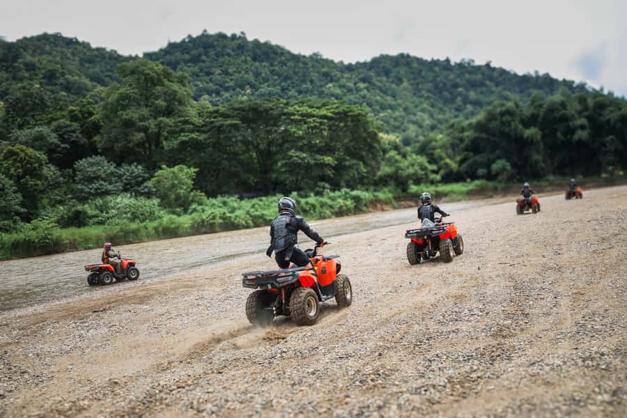 Chiang Mai 3-Hour ATV & White-Water Rafting Adventure - The minivan ride into Mae Taeng