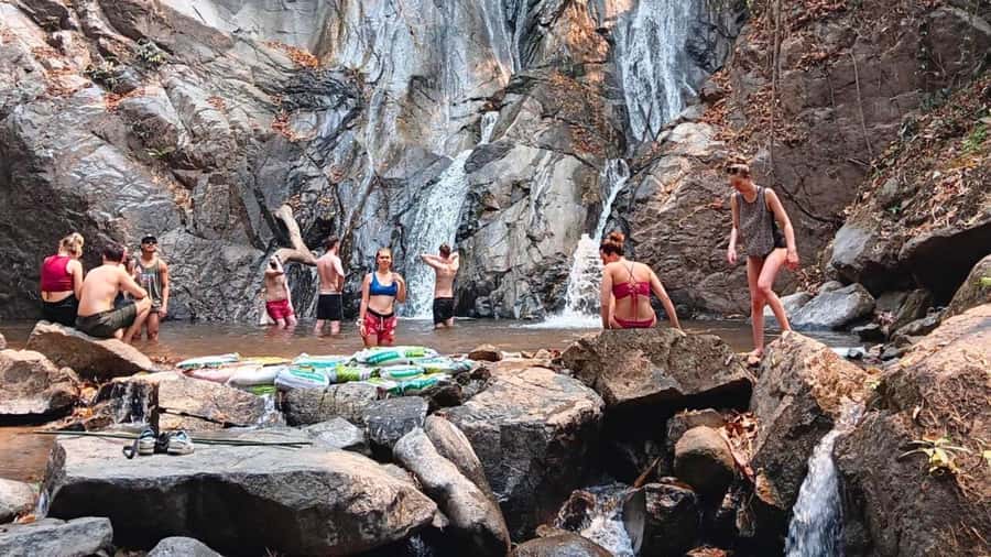 Chiang Mai: ATV Adventure, Jungle Hike & White Water Rafting - The one-hour van ride to Mae Taeng District