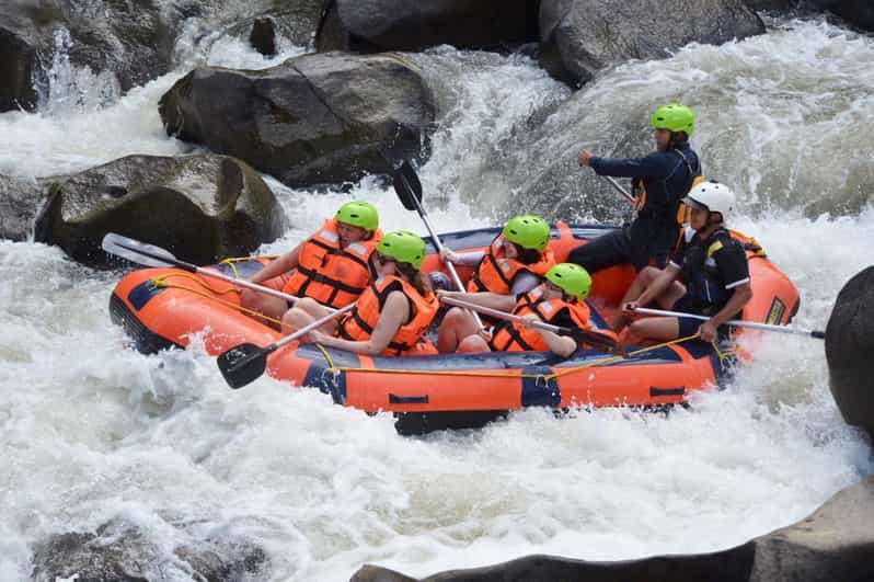 Chiang Mai : ATV Tour + Whitewater Rafting - Paddling 10 kilometers through 14 rapids