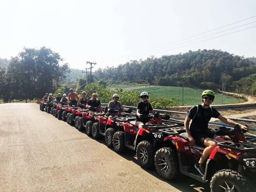 Chiang Mai: ATV, White Water Raft, & Sticky Waterfall Tour - Rafting the Maetang River