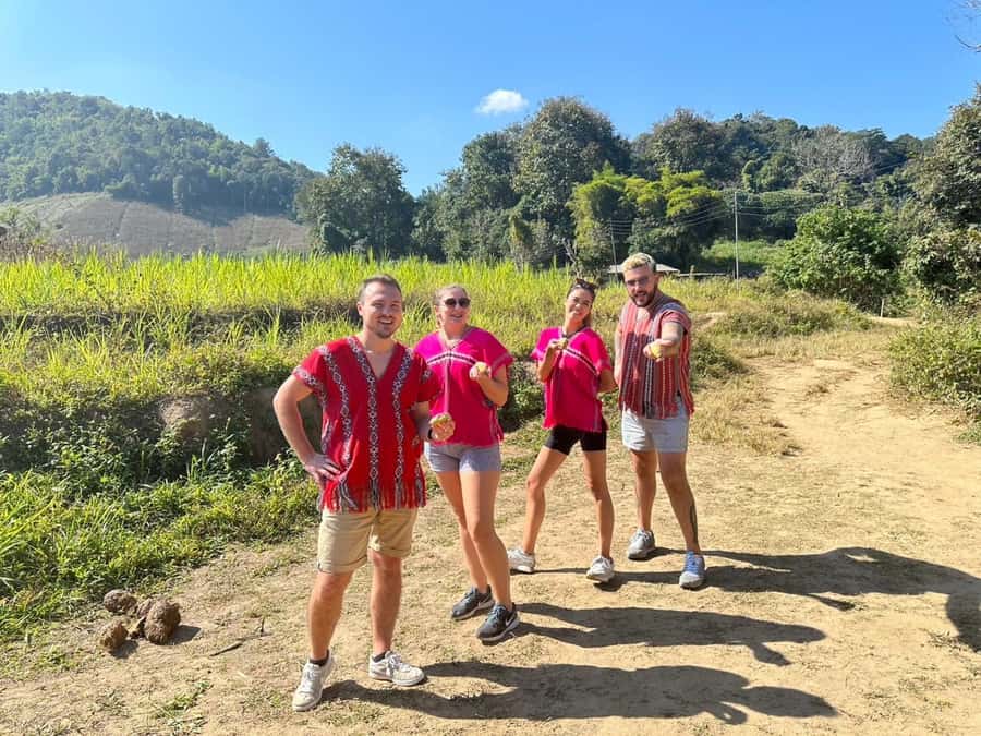 Chiang Mai Elephant Village Life: Long Neck & Bamboo Rafting - River bathing without elephant riding