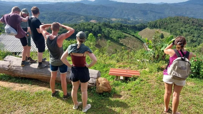 Chiang Mai: Jungle Trek, Elephants care & Bamboo Rafting - Visiting the Karen Hill Tribe Village