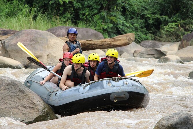 Chiang Mai Rafting in Mae Taeng River with Thai Buffet - Key points at a glance
