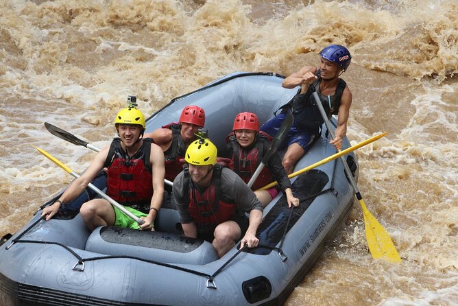 Chiang Mai Rafting in Mae Taeng River with Thai Buffet - The waterfall, climb, and natural water slide