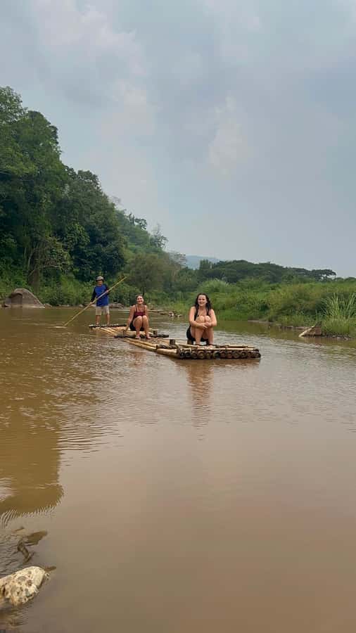 Chiang Mai: Sticky Waterfall and Rafting Day Trip - Lunch in Mae Taeng District