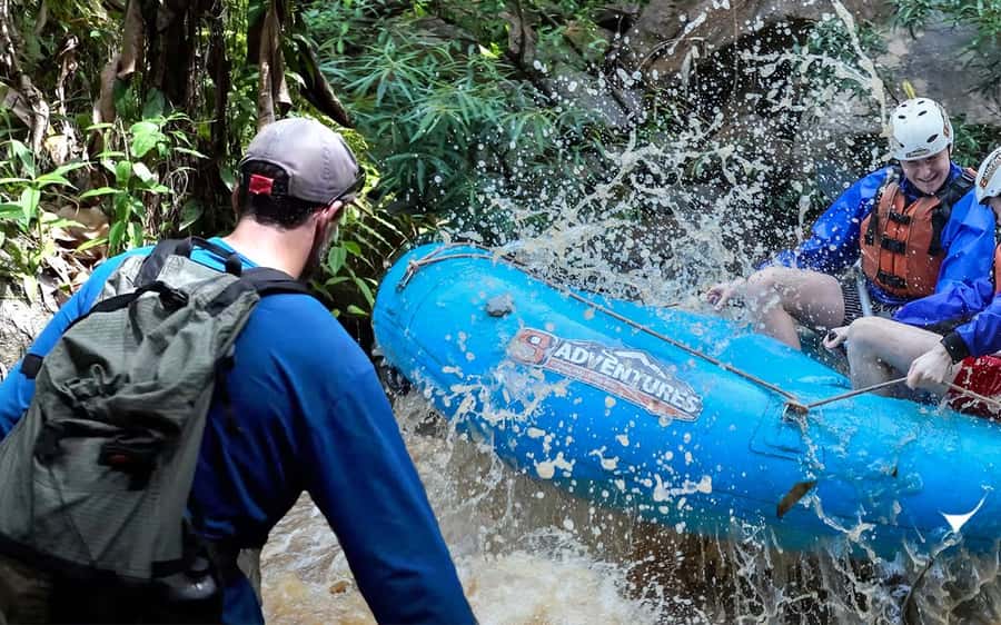 Chiang Mai: Whitewater Rafting and Waterfall Trekking Tour - The base camp makes the day easier
