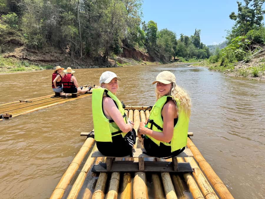 Chiangmai : A Bamboo Raft Safari , Sticky waterfalls, - How to prepare for the water