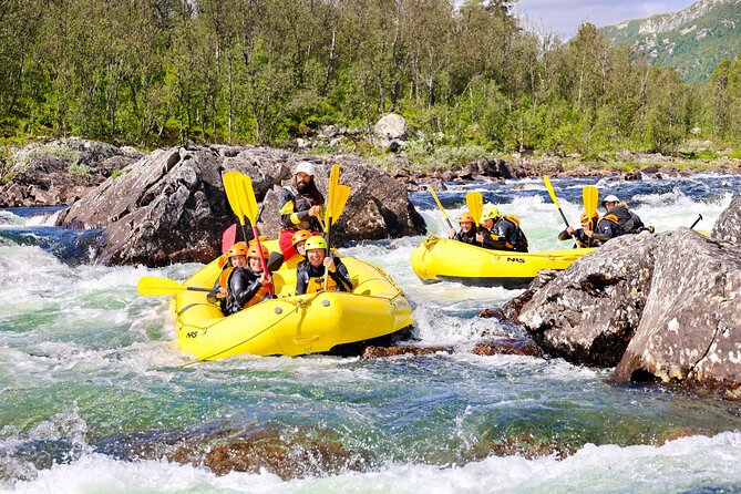 Child Appropriate Family Rafting in Dagali near Geilo, Norway - A gentle first taste of rafting near Geilo