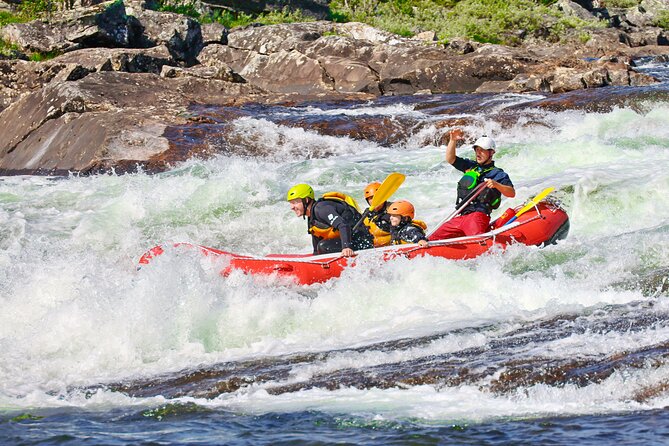 Child Appropriate Family Rafting in Dagali near Geilo, Norway - The safety talk sets the tone