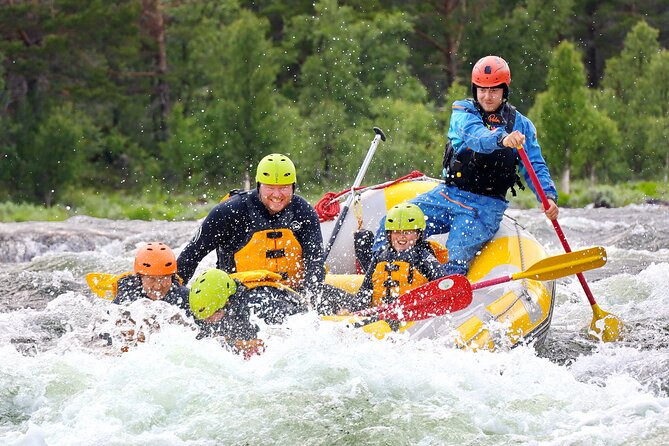 Child Appropriate Family Rafting in Dagali near Geilo, Norway - The family and three-generation advantage