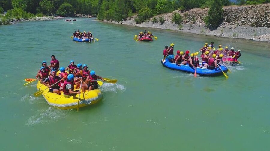 City of Side: Jeep Off-road and Whitewater Rafting - The main weakness: waiting and unclear rafting distance