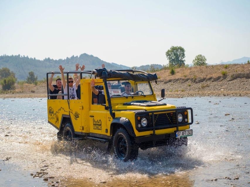 City of Side: Rafting, Zipline, Quad & Jeep (Buggy Optional) - The zipline is short, visual, and easy to add to the mix