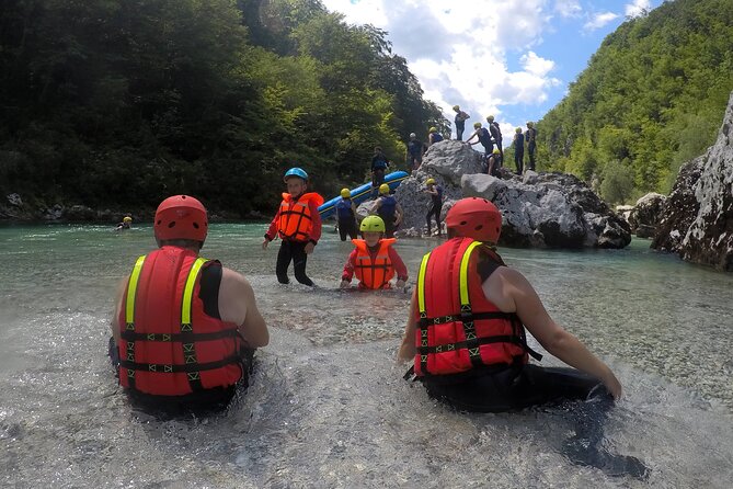 CLASSIC RAFTING on Soča river - Natural pools, rock jumps, and river play