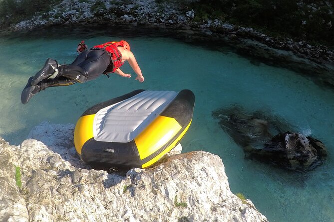 CLASSIC RAFTING on Soča river - Snack at KAMP NADIŽA after the river