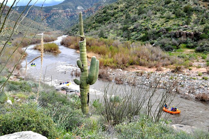Classic Salt River Raft Trip - The Narrows Offer a Quieter Middle