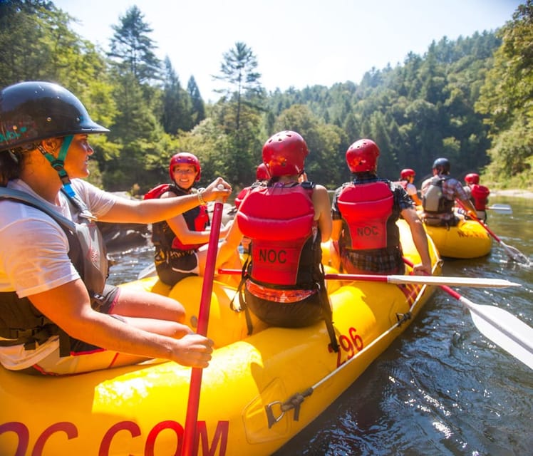 Clayton: Chattooga River Rafting on Class III Rapids - A practical packing list for a wet half-day