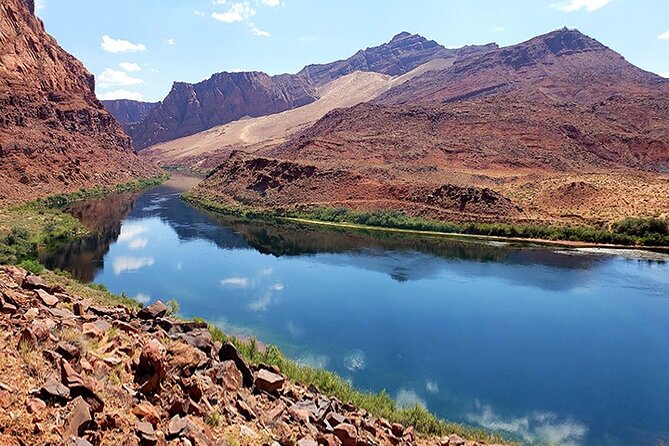 Colorado River Float Trip from Flagstaff - A short stop at the Page registration point