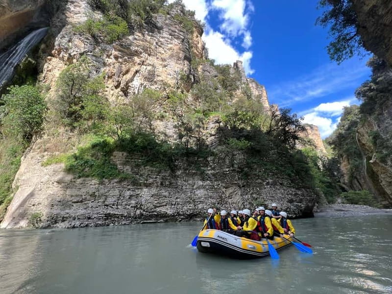 Çorovoda: Osumi Canyon Rafting/River Tubing Tour - Lunch, dry clothes, and the return