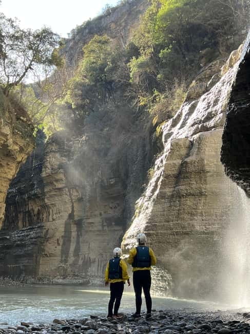 Çorovoda: Osumi Canyon Rafting/River Tubing Tour - The Cathedral and the first canyon views