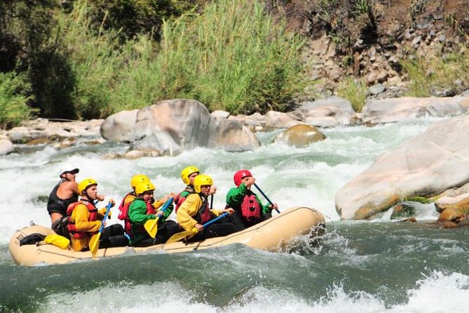 Cusco Rafting and Zipline Adventure - Two short ziplines over the river