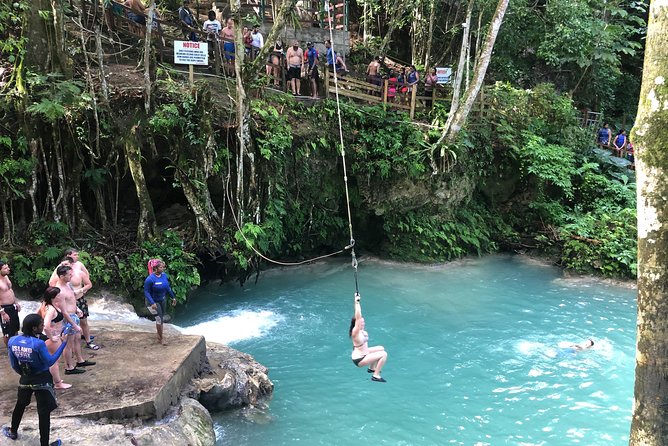 Customize Day Tour In Ochi (Horseback Riding,Rafting,Blue Hole, Dunns River ) - Dunn’s River Falls, Jamaica’s famous natural staircase