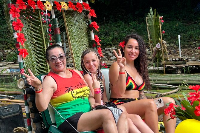 Customized Happy Hour Bamboo Rafting+Limestone Massage + Shopping - A gentle start from Montego Bay