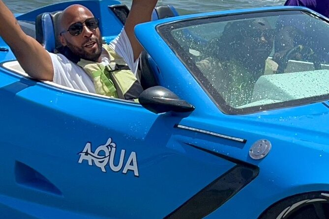 Customized Jet-Car with Bamboo rafting - Alando and Michele’s role in the day