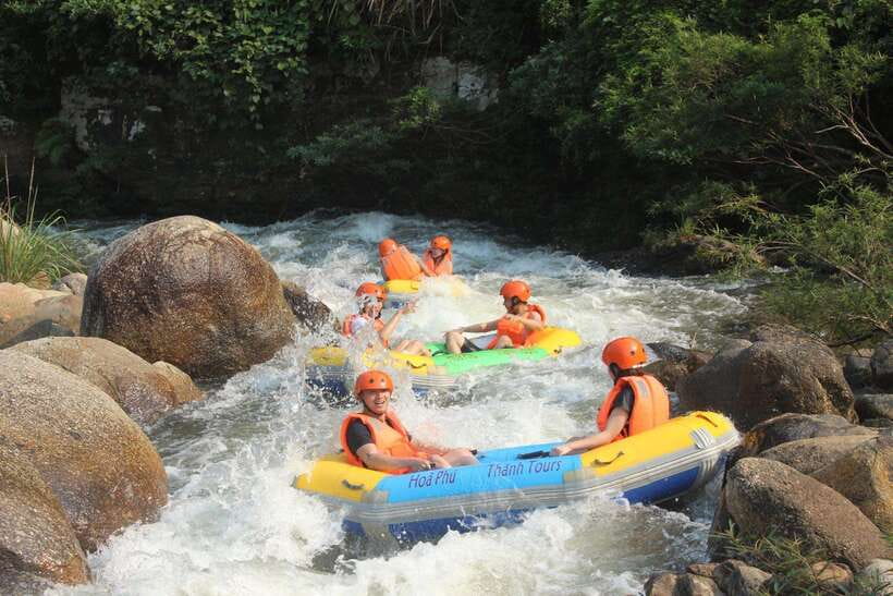Da Nang: Full-Package Rafting & Zipline Private Tour (Lunch) - The 300-meter zipline comes with conditions