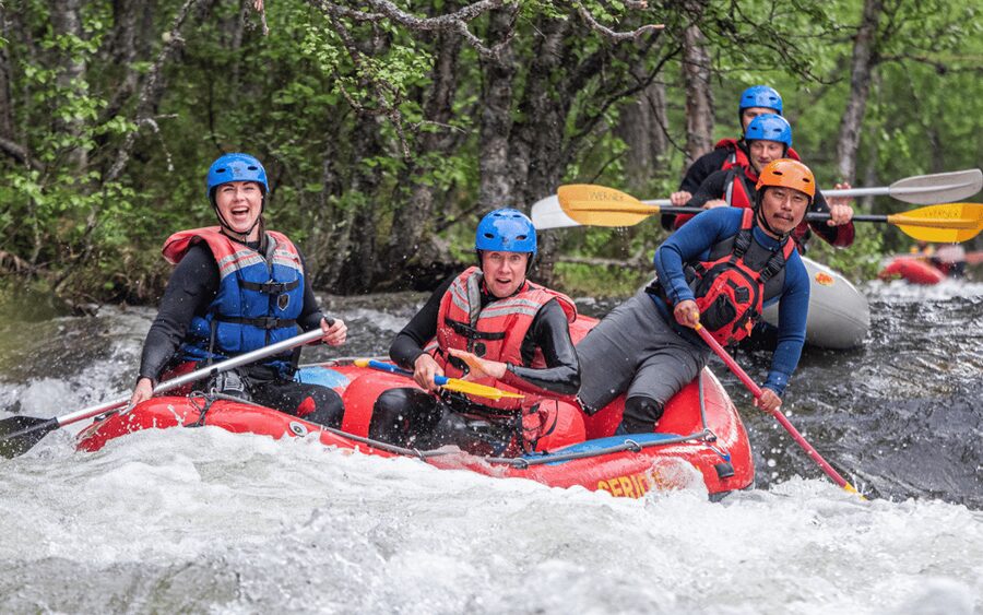 Dagali/Geilo: White Water Rafting Adventure - level 2 - Starting at the Serious FUN base