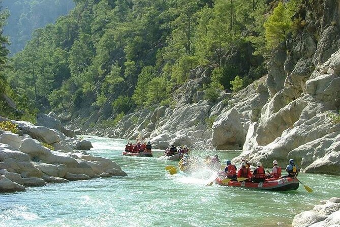 Dalaman River Rafting from Marmaris - The large group and the transfer tradeoff