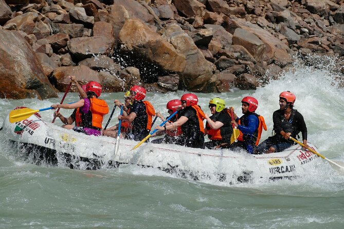 Day Rafting in Rishikesh- 16km - Body surfing and cliff jumping along the way