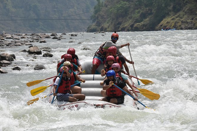 Day Rafting in Rishikesh - 26km - Meeting at Tapovan before the river run