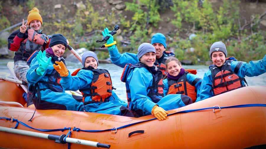Denali Alaska: Wilderness Rafting Class II-III Trip - Eleven miles through Nenana Canyon
