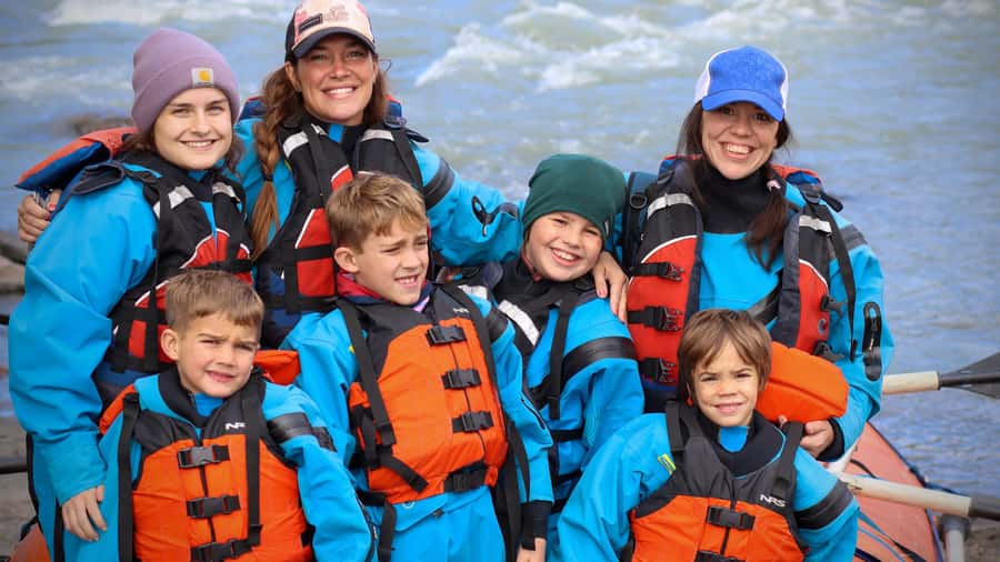 Denali Alaska: Wilderness Rafting Class II-III Trip - Getting suited up before the Nenana River launch
